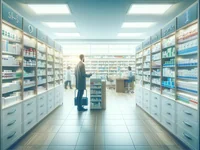 Посетитель в аптеке