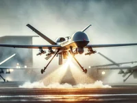 Взлёт дронов Reaper