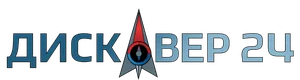 Discover24 светлый логотип