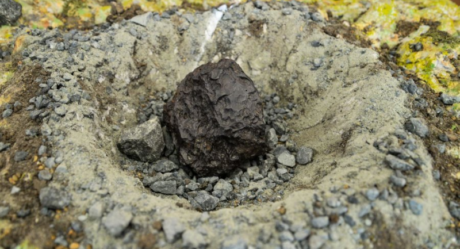 В обломках метеорита найдены внеземные формы жизни