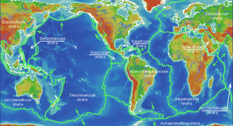 Геофизики создали атлас исчезнувших тектонических плит